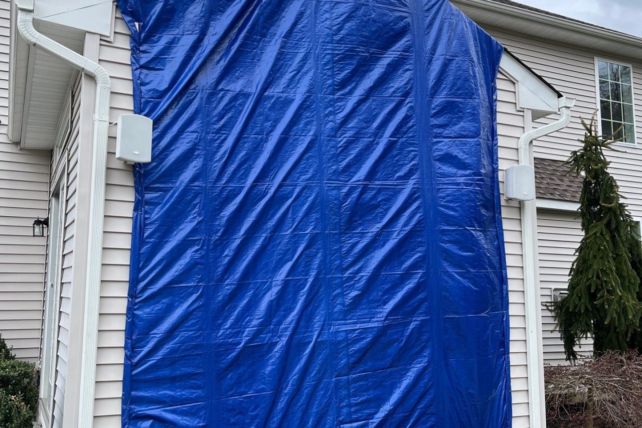 tarp window